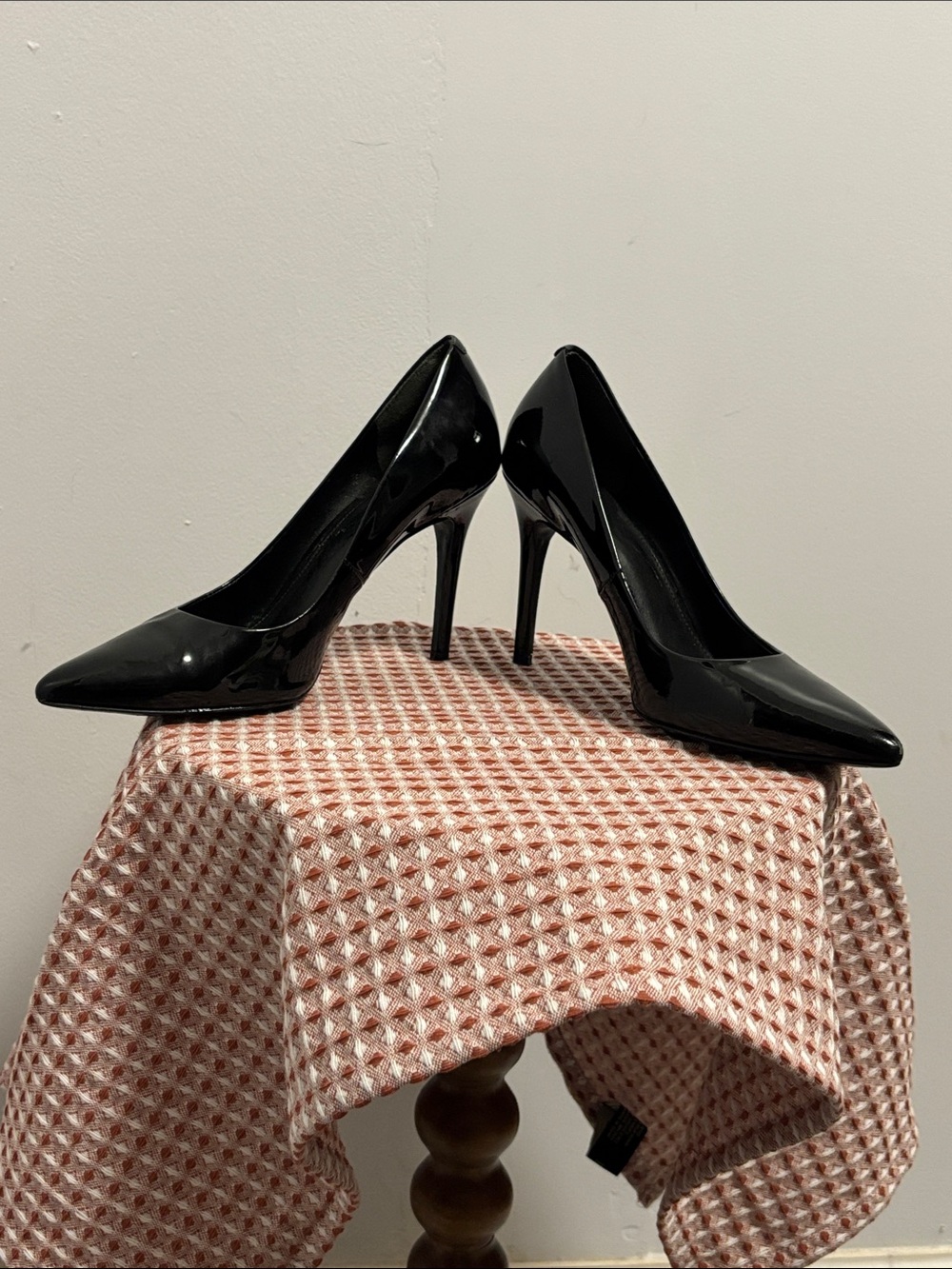 Michael Kors Black Patent Pointed Toe Stiletto Pumps